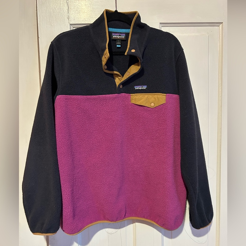 Patagonia Synchilla Fleece Snap-T, large